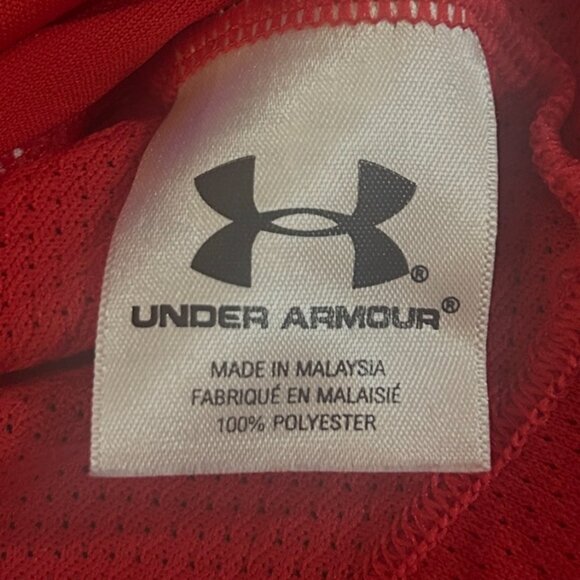Under Armour Match 2.0 jersey, red, youth XL - Picture 6 of 6